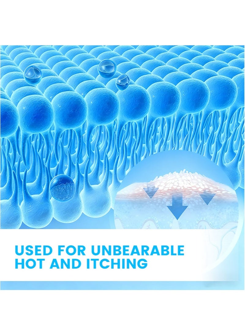 سوميفون عبوة من قطعتين من بخاخ تبريد الحرارة الشائكة يخفف الحرارة الشائكة وتهيج الجلد حماية مضادة للبكتيريا للبشرة يهدئ الحكة الناتجة عن لدغات الحشرات يوفر الراحة وتخفيف الحكة (30 مل + 30 مل) - Image 5